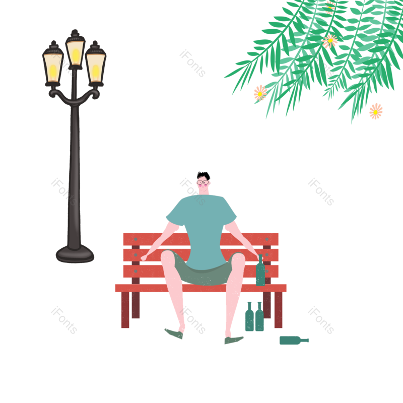 路灯图片,元素,PNG,免抠素材